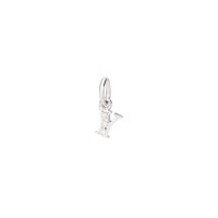 Precious letter Y white gold & diamonds Charm - White Gold