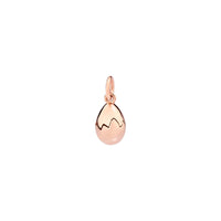 Egg rose gold Charm - Rose Gold