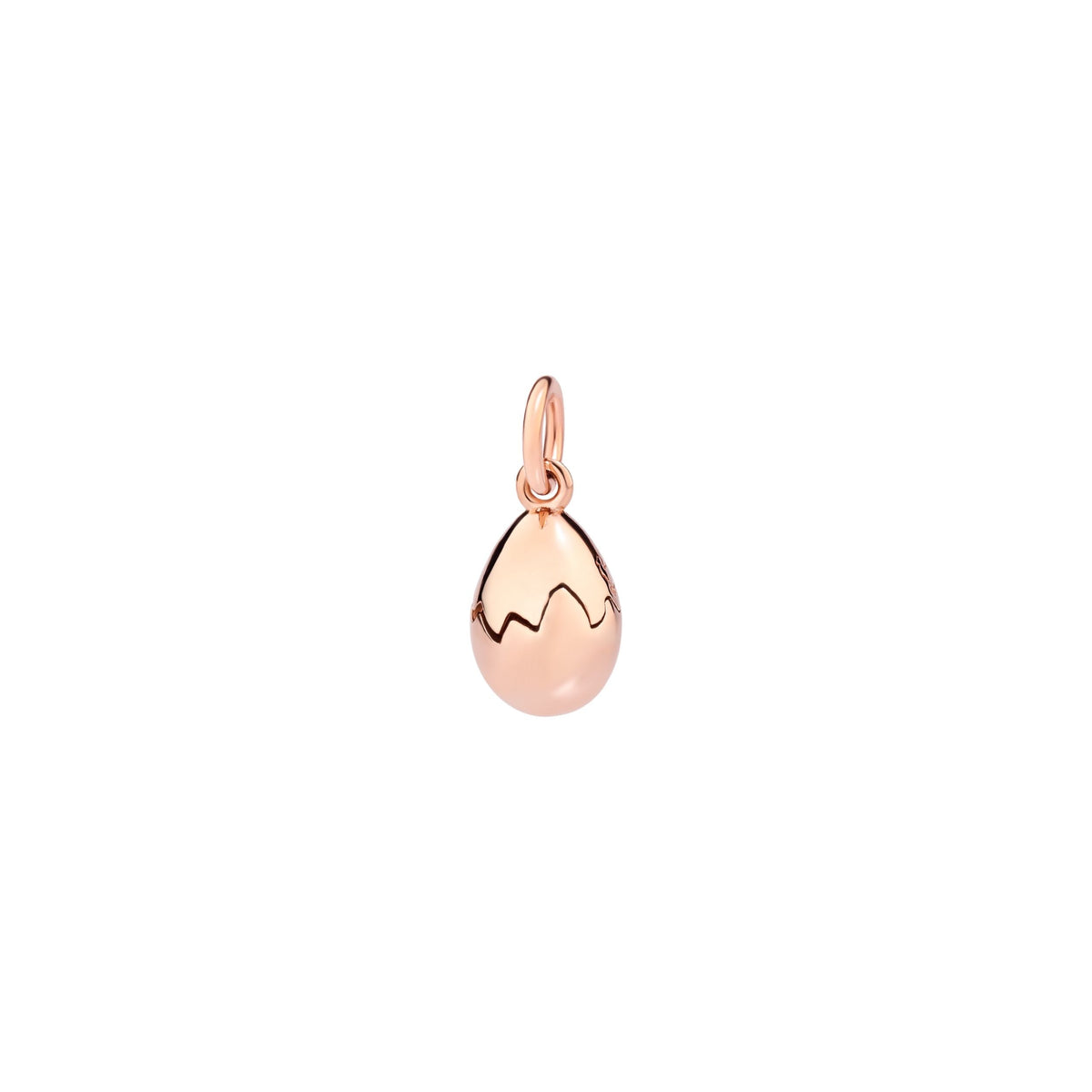 Egg rose gold Charm - Rose Gold