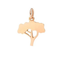 Cherry Tree rose gold Charm - Rose Gold