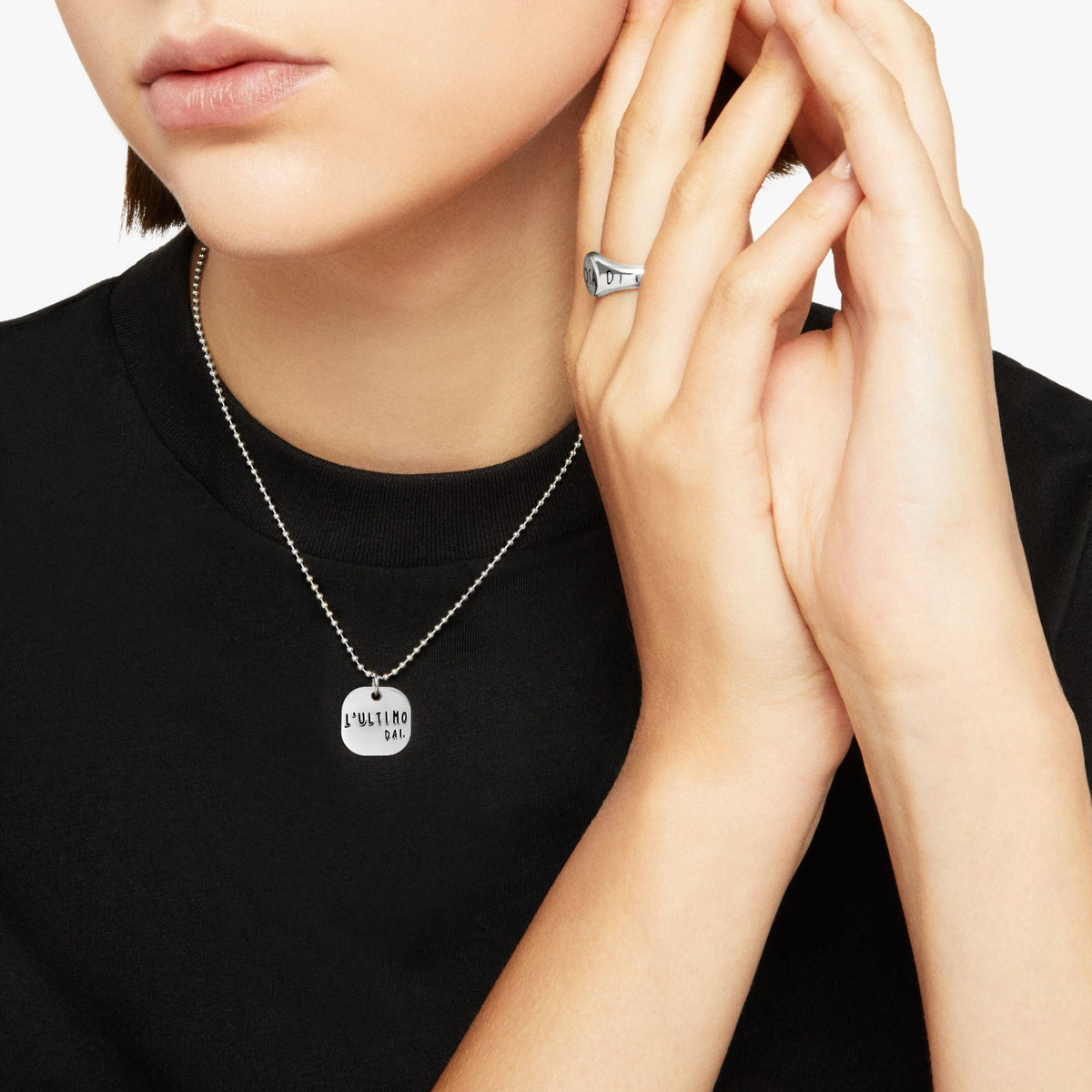 L’ultimo dai te.loscrivoio sterling silver Charm - Silver