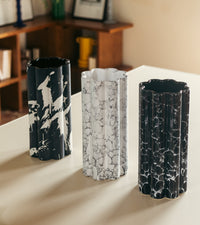 Vase Duetto Solo - Noir