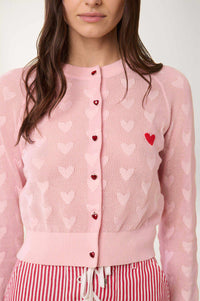 Cardigan Atout Coeur - Rose