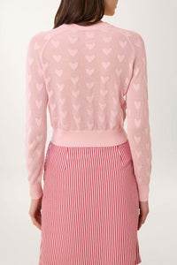 Cardigan Atout Coeur - Rose