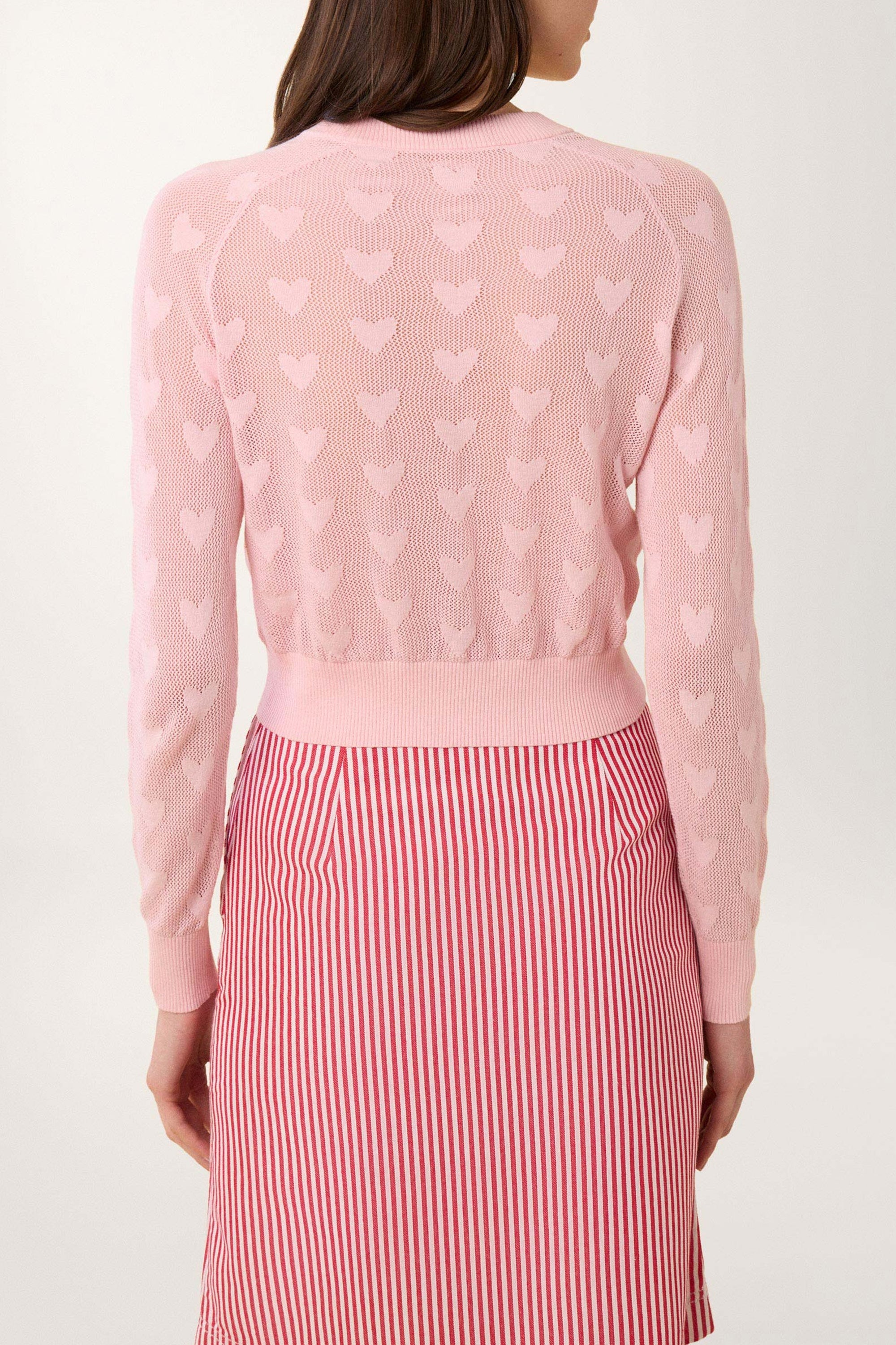 Cardigan Atout Coeur - Rose