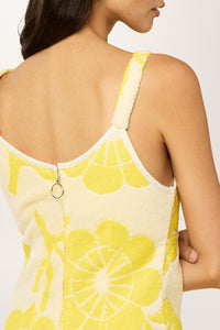 Robe tank Bain de Mer - Jaune