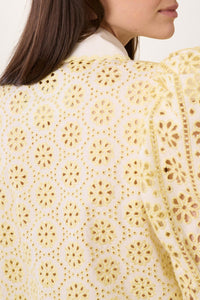Chemise avec broderies - Blanc