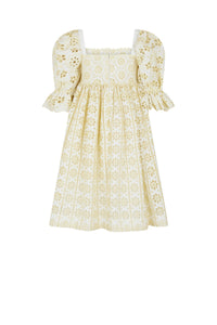 Robe avec broderies - Blanc