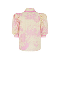 Chemise avec broderies T&D - Multicolore