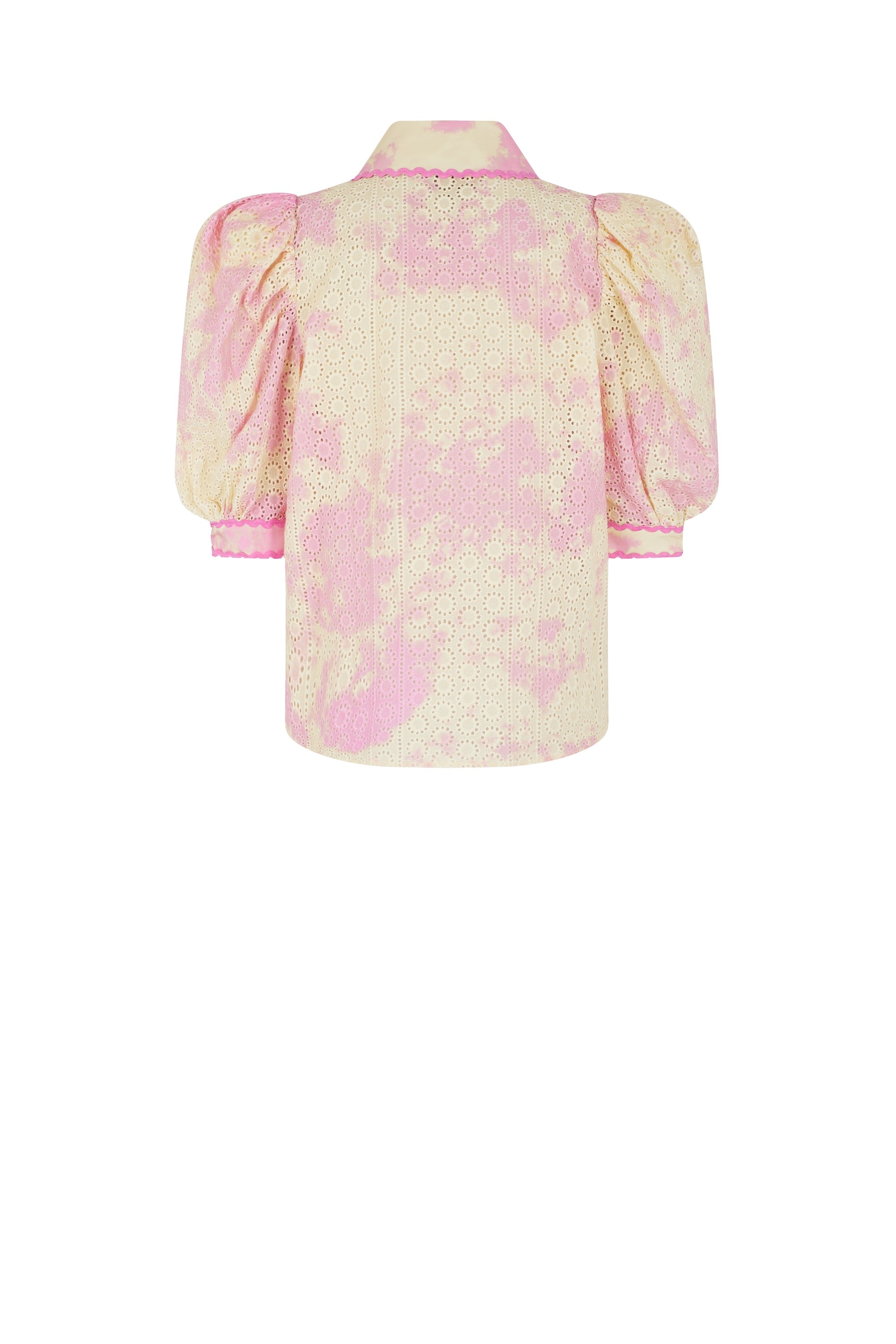 Chemise avec broderies T&D - Multicolore