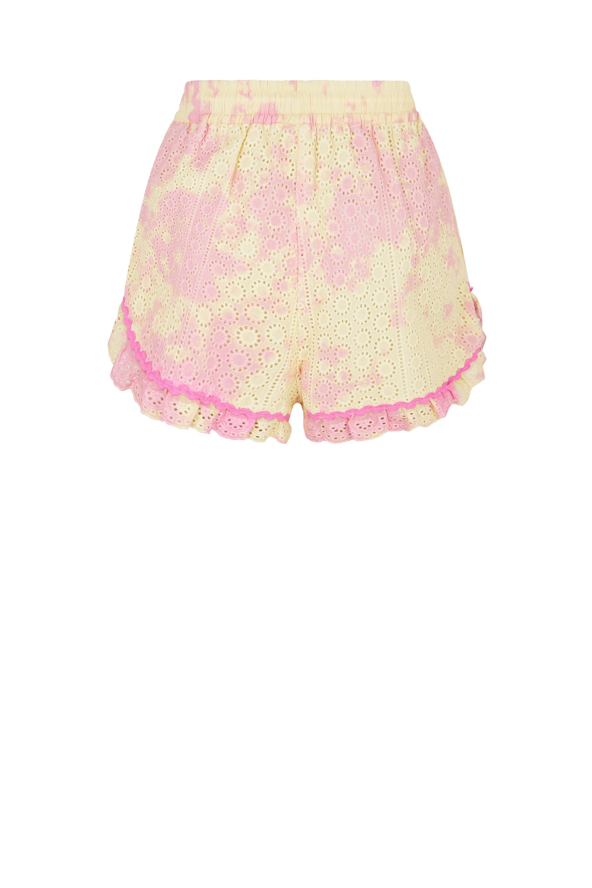 Short avec broderies T&D - Multicolore