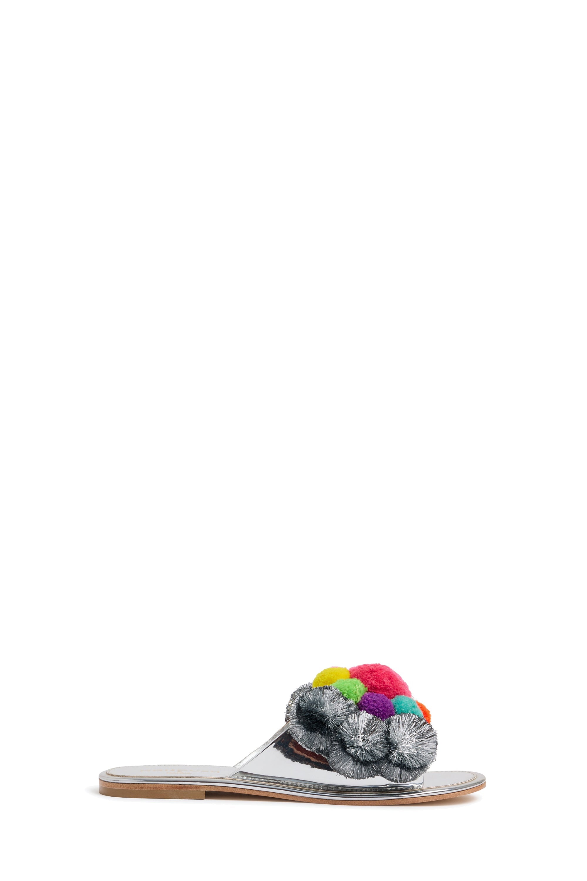 Sandales Pompon - Multicolore