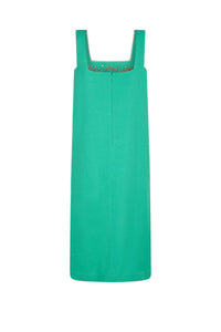 Robe Coquillage en crochet - Vert