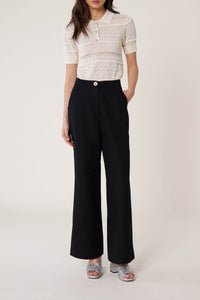 Pantalon Coquillage - Noir