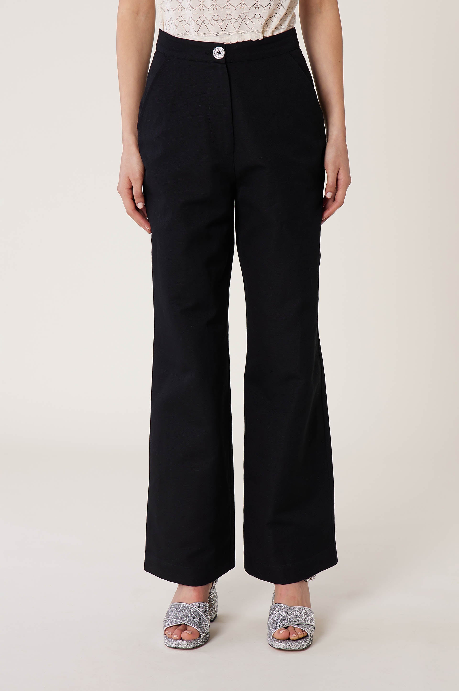 Pantalon Coquillage - Noir