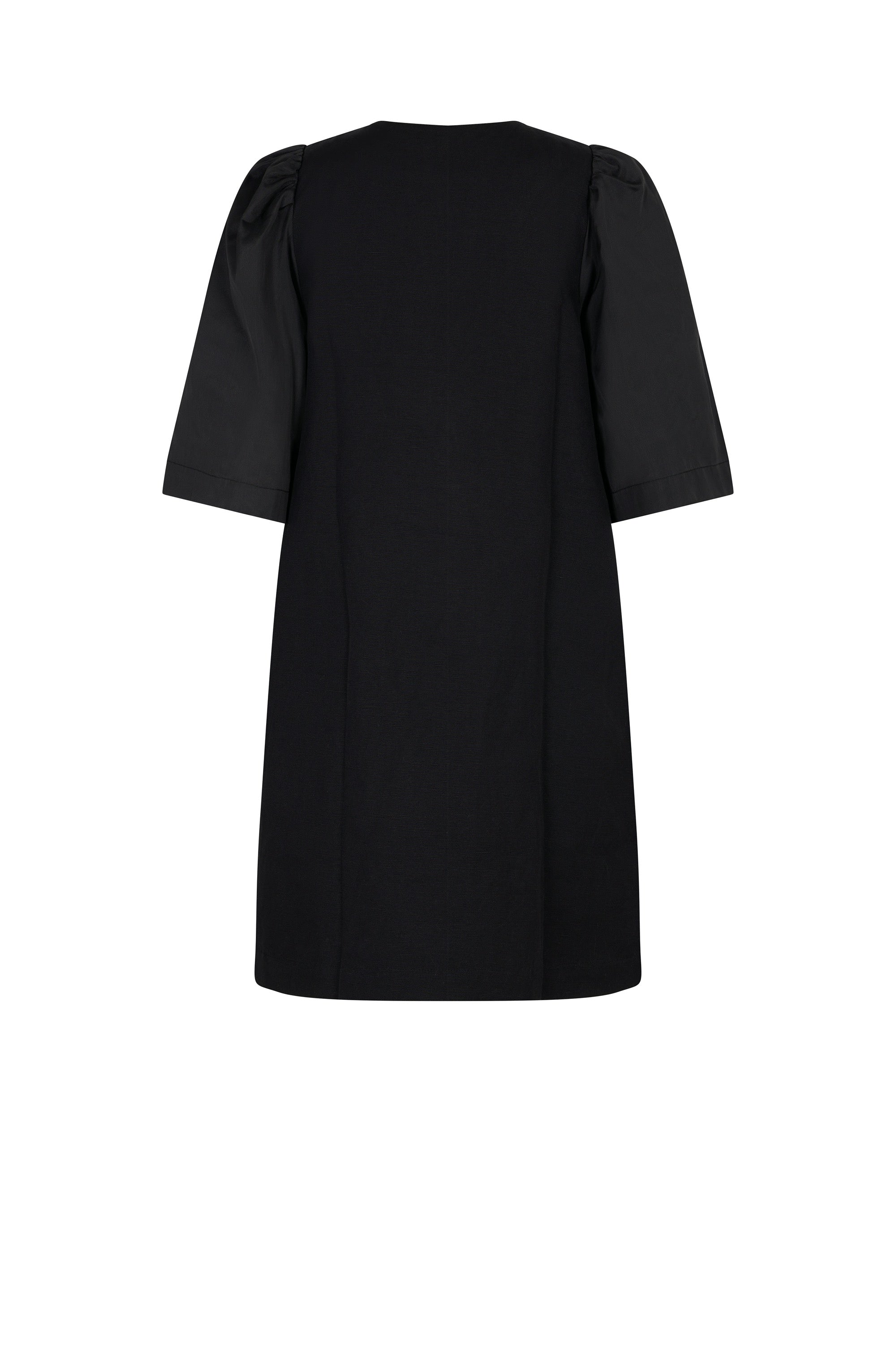 Robe courte Coquillage - Noir