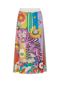 Jupe Crazy Tiger - Multicolore