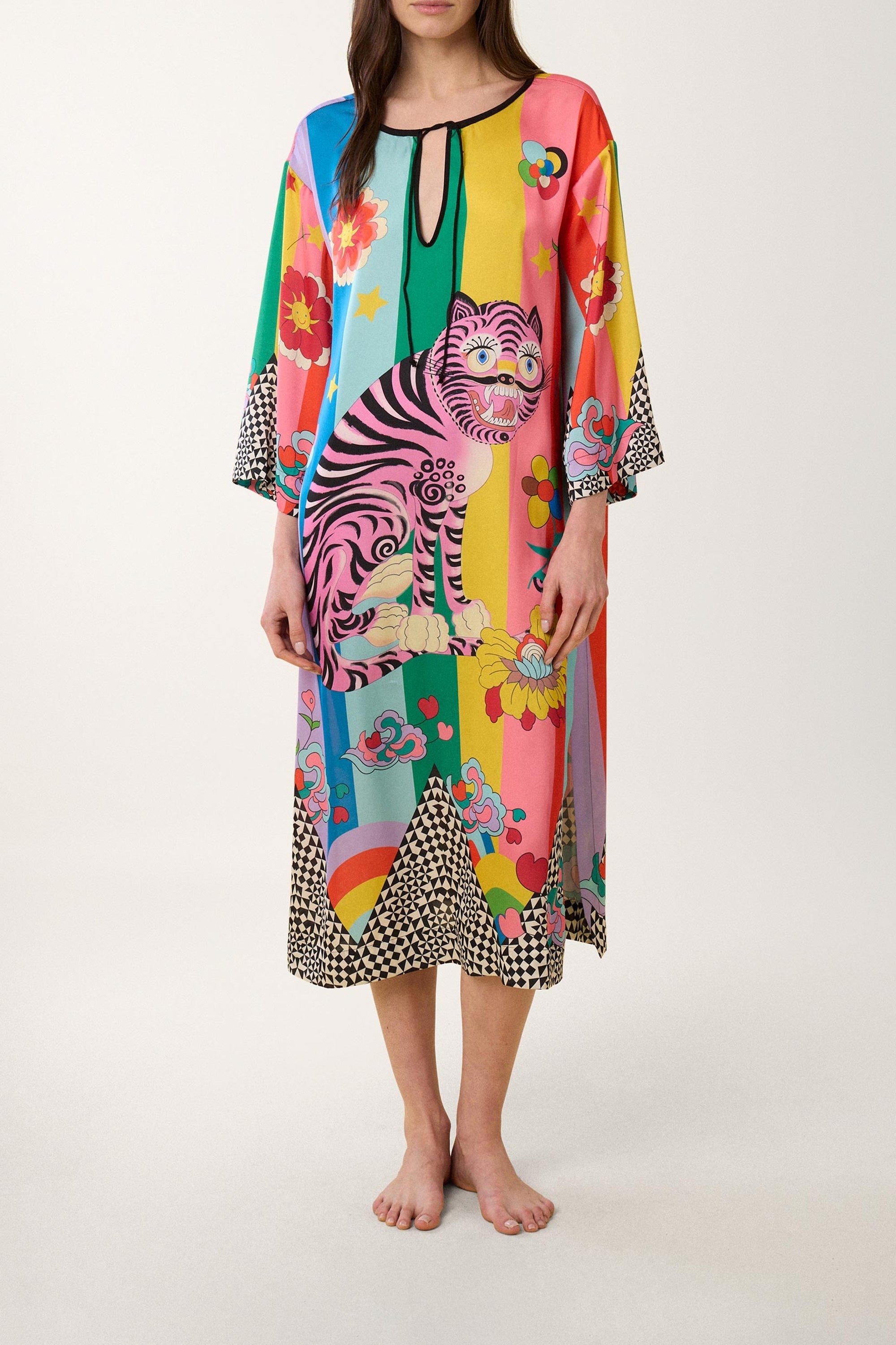 Robe Crazy Tiger - Multicolore