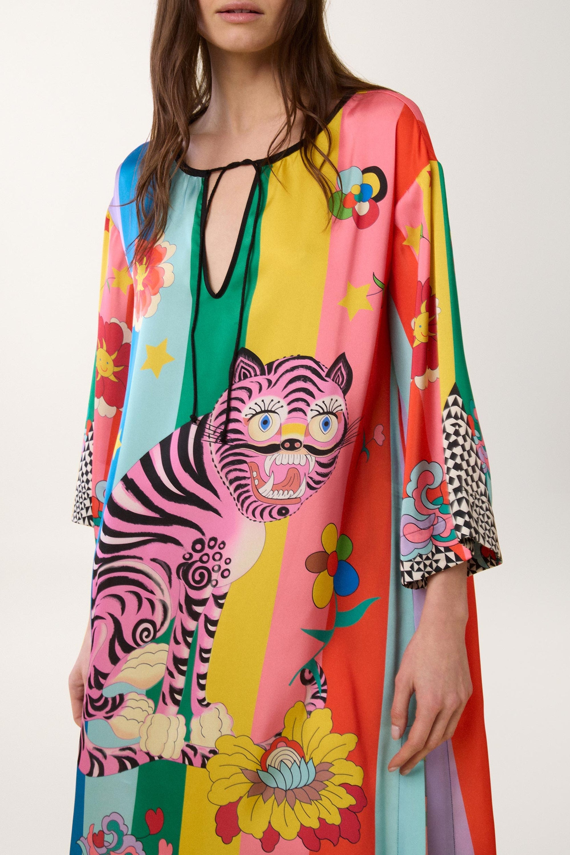 Robe Crazy Tiger - Multicolore