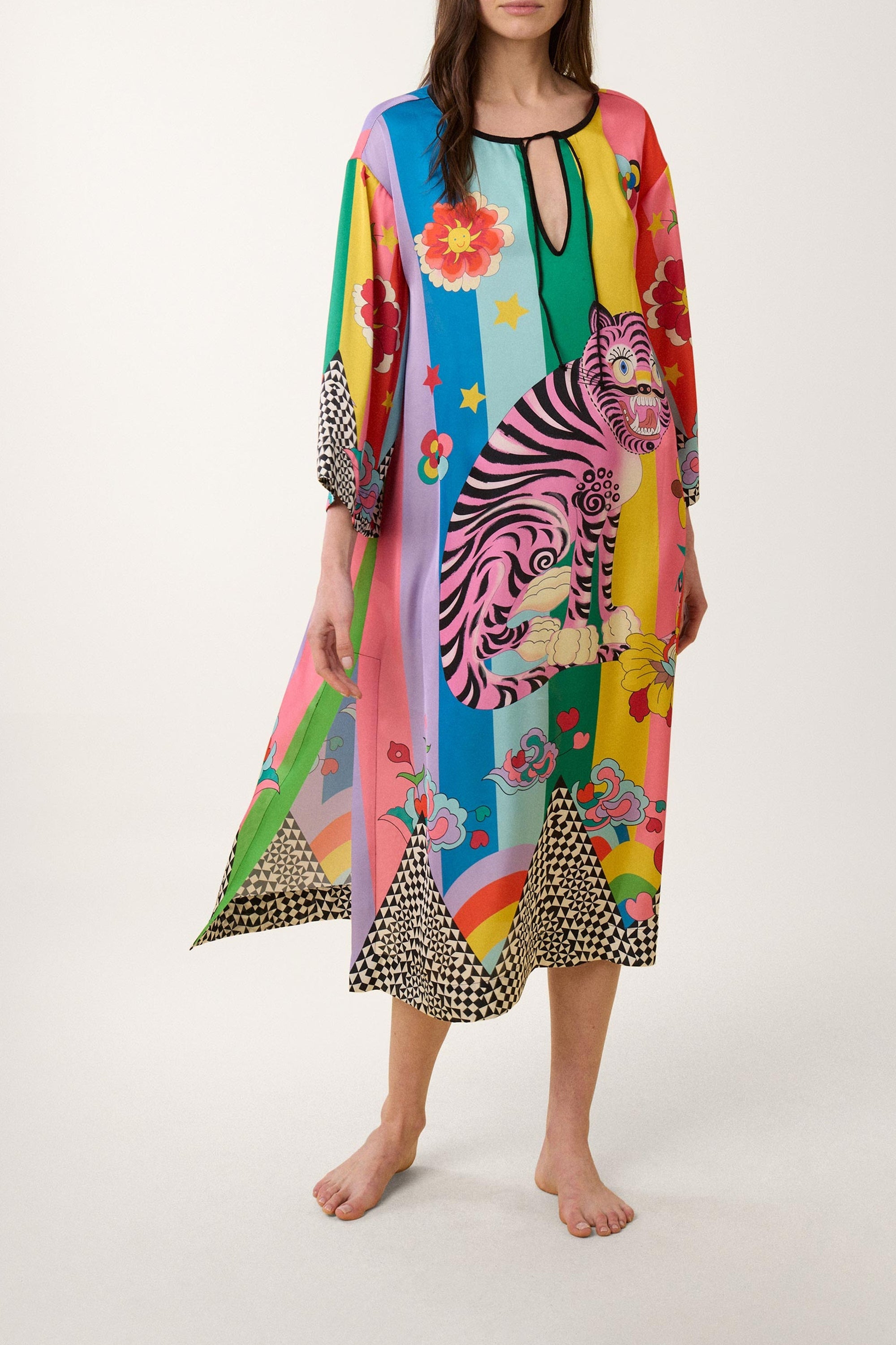 Robe Crazy Tiger - Multicolore