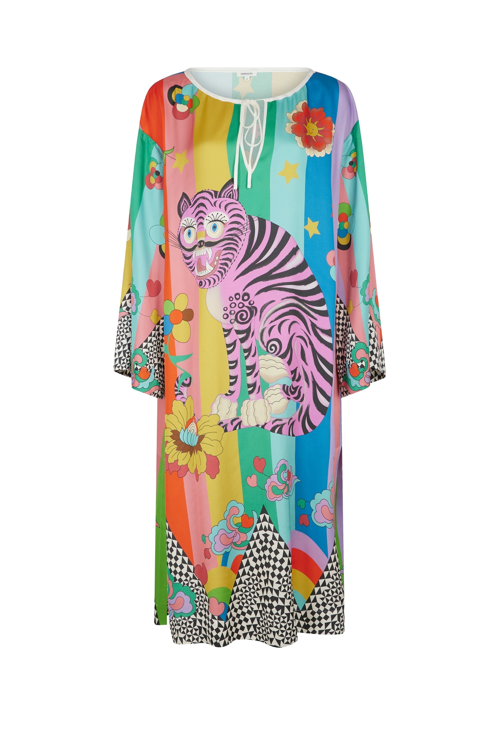 Robe Crazy Tiger - Multicolore