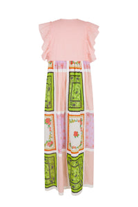 Robe à à imprimé floral - Multicolore