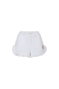 Robe courte Daisy Playa - Blanc
