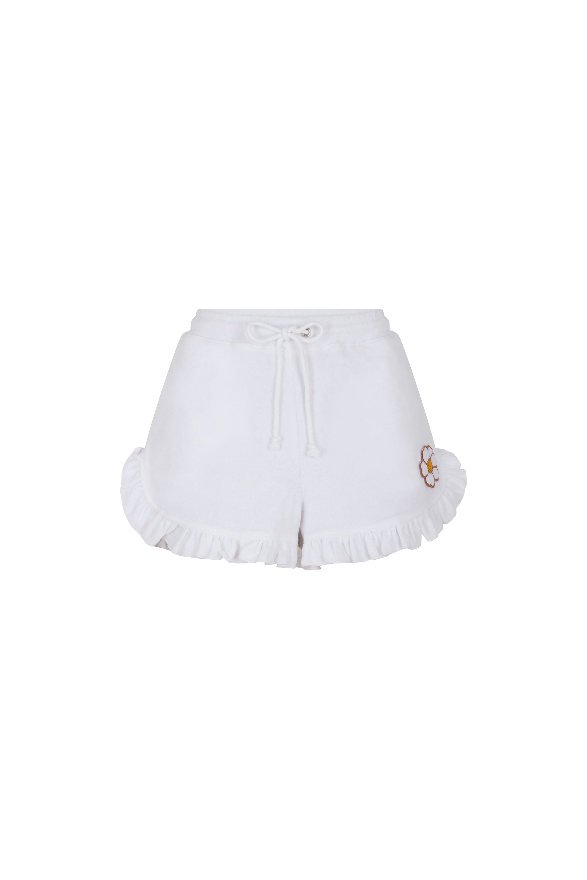 Robe courte Daisy Playa - Blanc