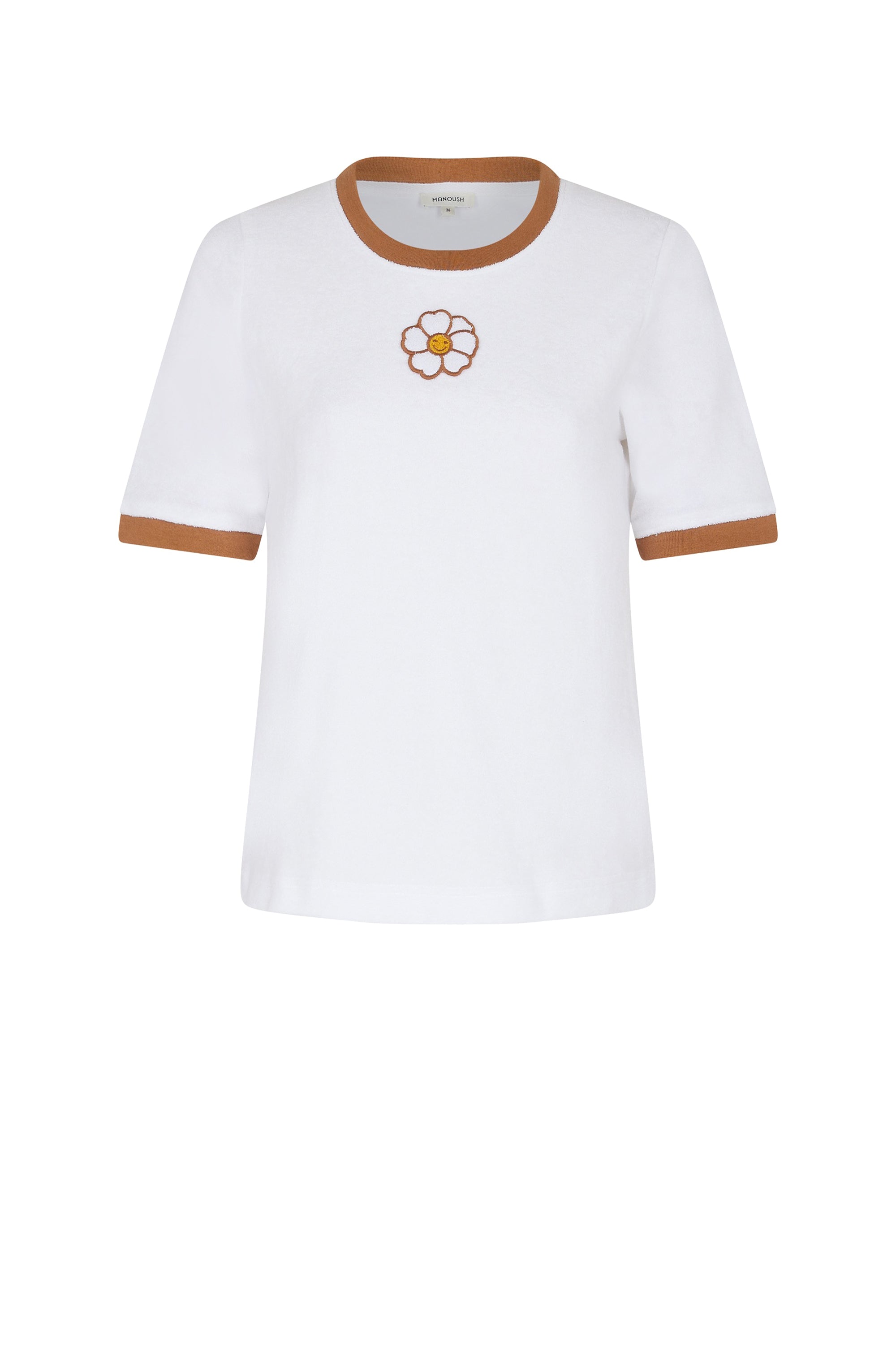 T-shirt Daisy Playa - Blanc