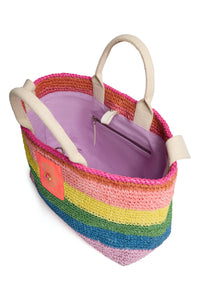 Sac cabas Delhi - Multicolore