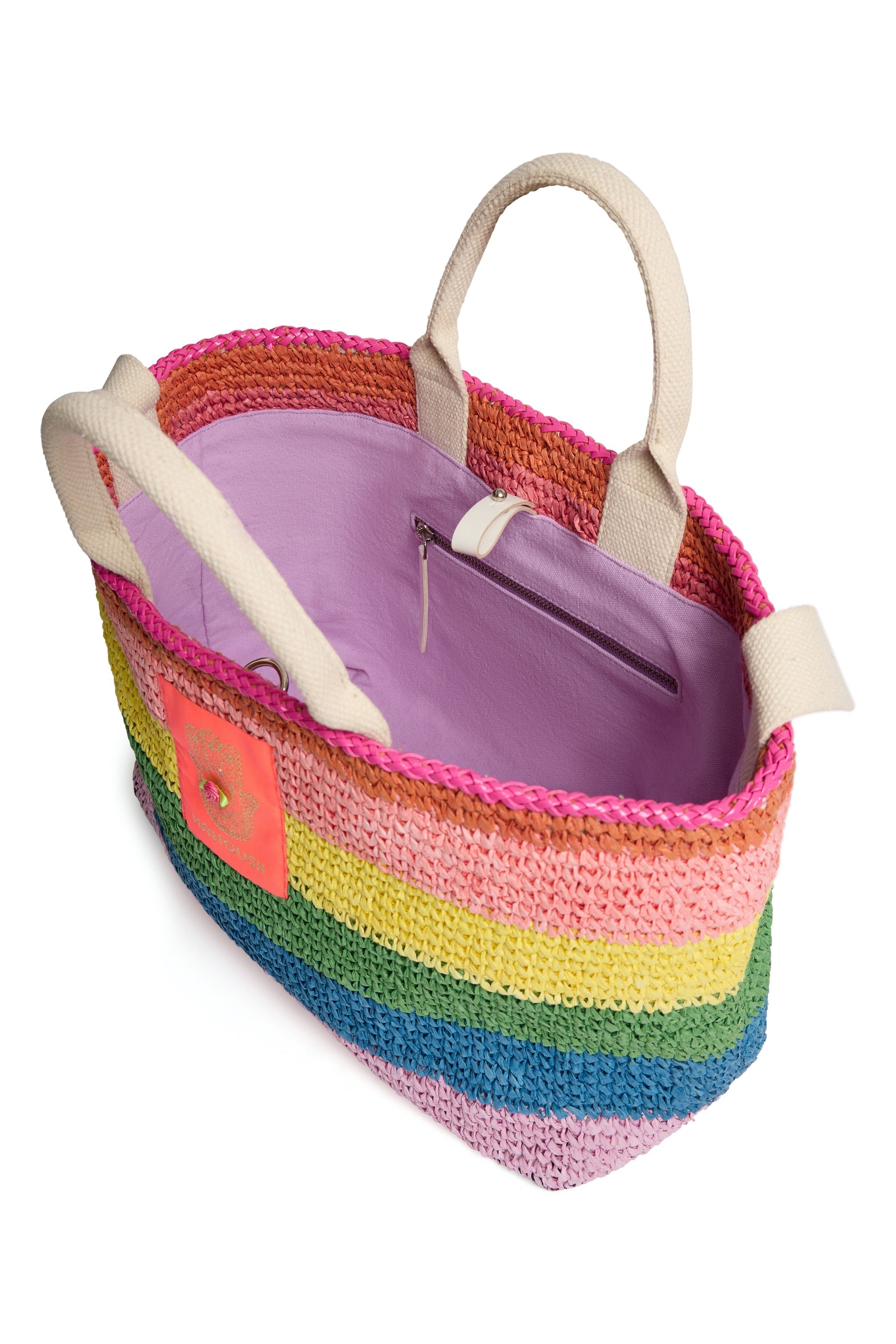 Sac cabas Delhi - Multicolore