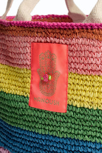 Sac cabas Delhi - Multicolore