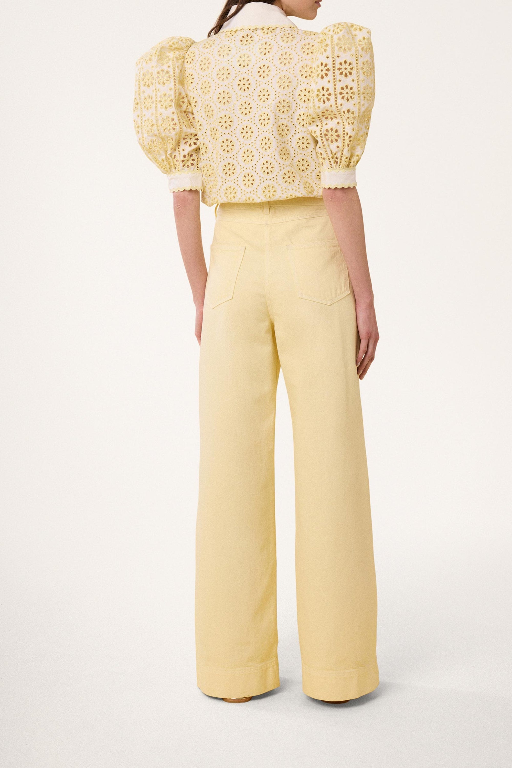 Jean en denim - Beige