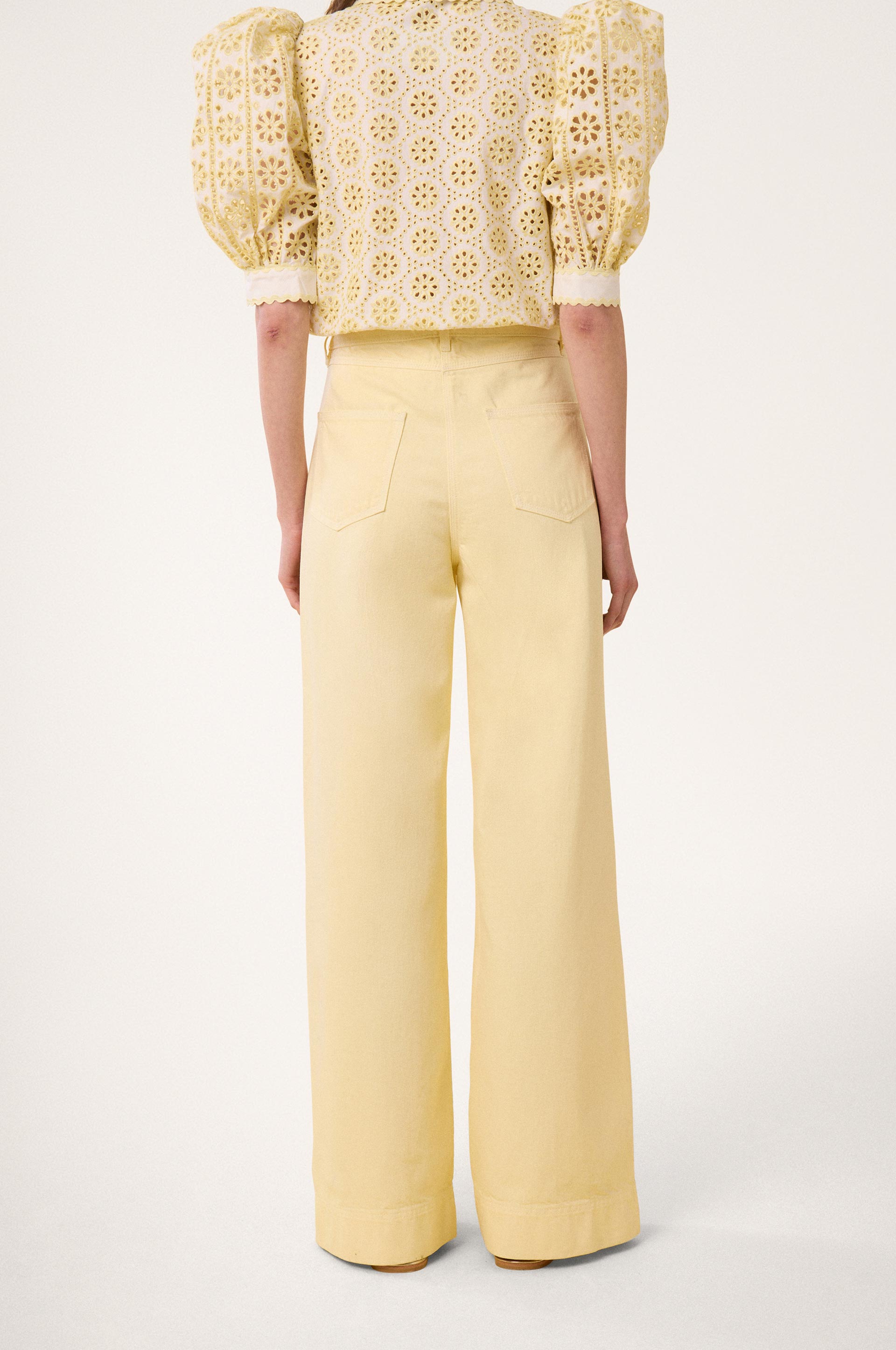 Jean en denim - Beige