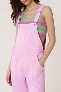 Salopette Lover en denim - Rose
