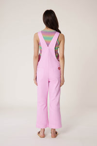 Salopette Lover en denim - Rose