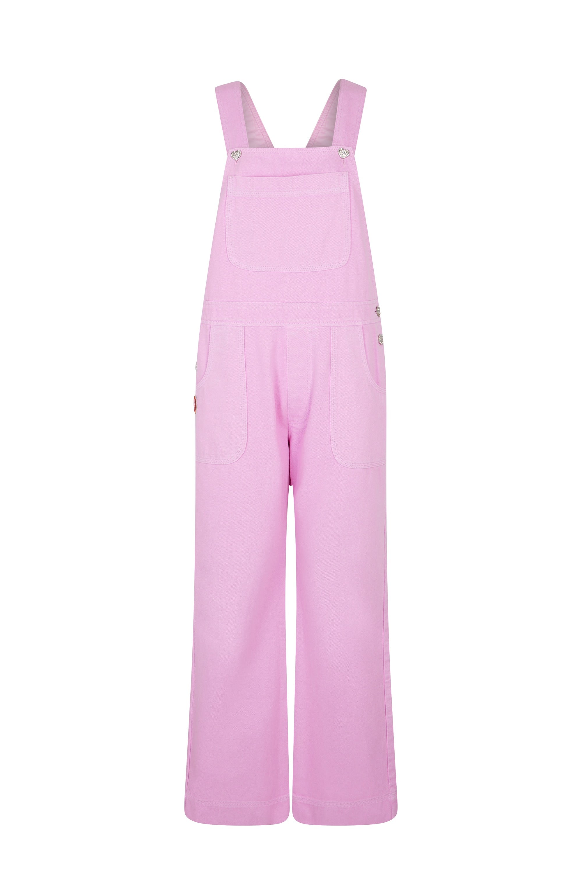 Salopette Lover en denim - Rose