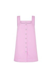 Robe en denim Lover - Rose