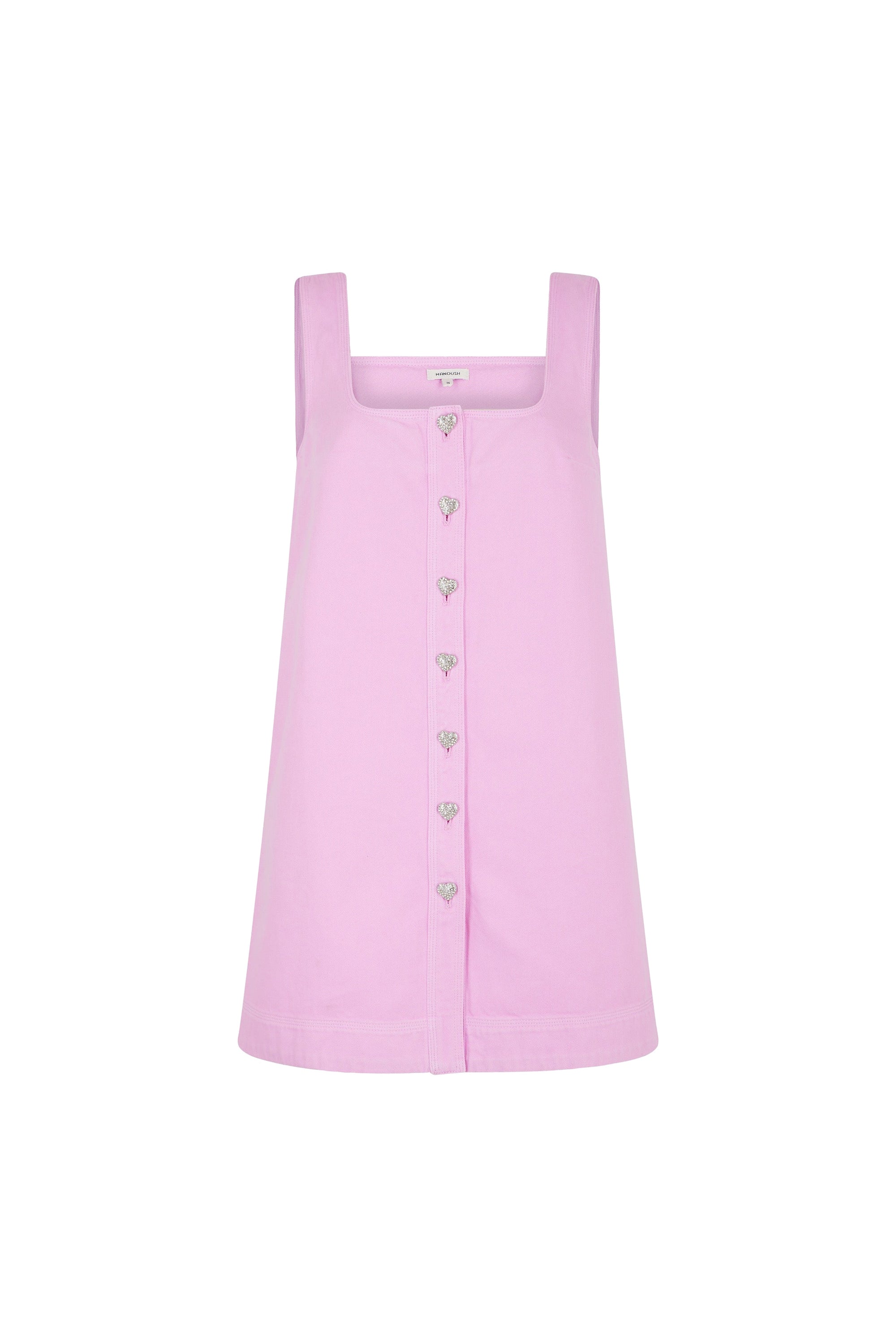 Robe en denim Lover - Rose