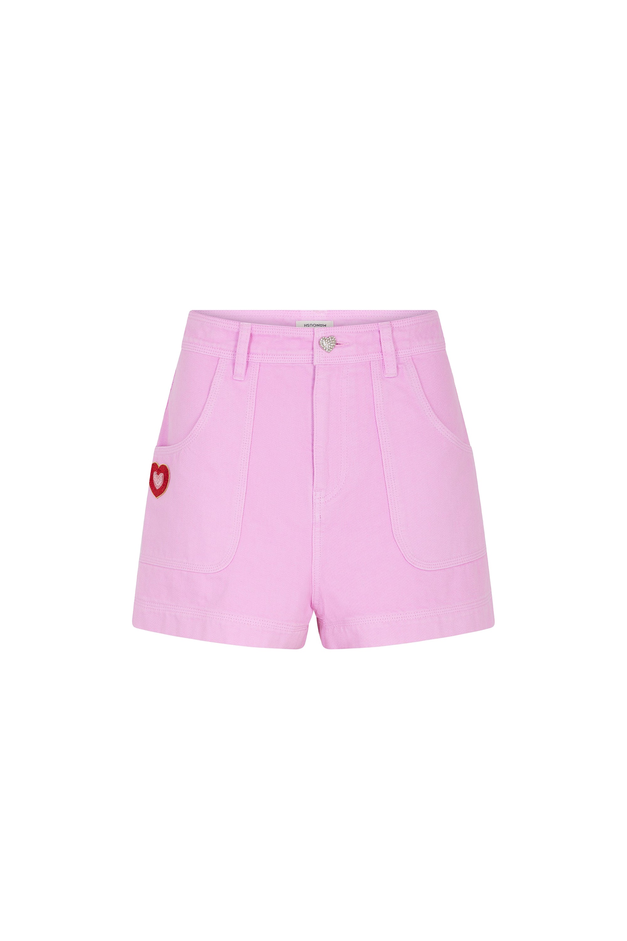 Short en denim Lover - Rose