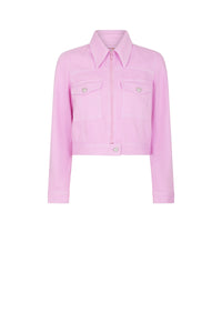 Veste en denim Lover - Rose