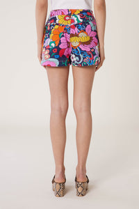 Short en denim Niki - Bleu