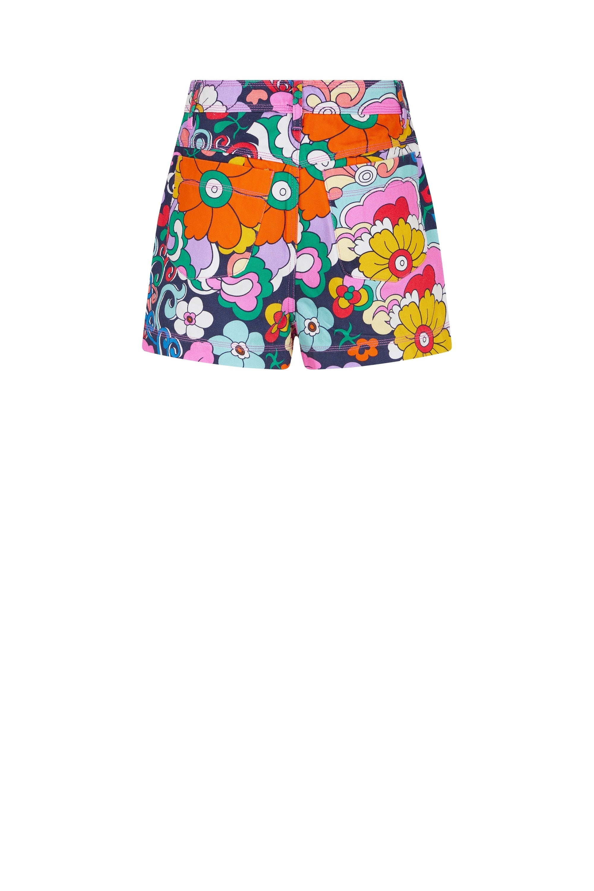 Short en denim Niki - Bleu