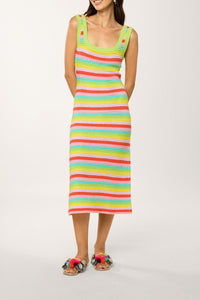 Robe tank à écaille - Multicolore