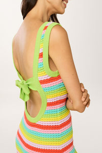 Robe tank à écaille - Multicolore