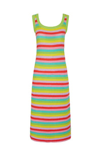Robe tank à écaille - Multicolore