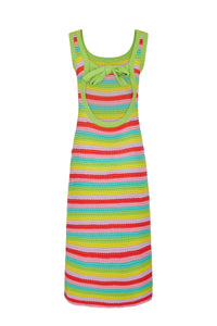 Robe tank à écaille - Multicolore