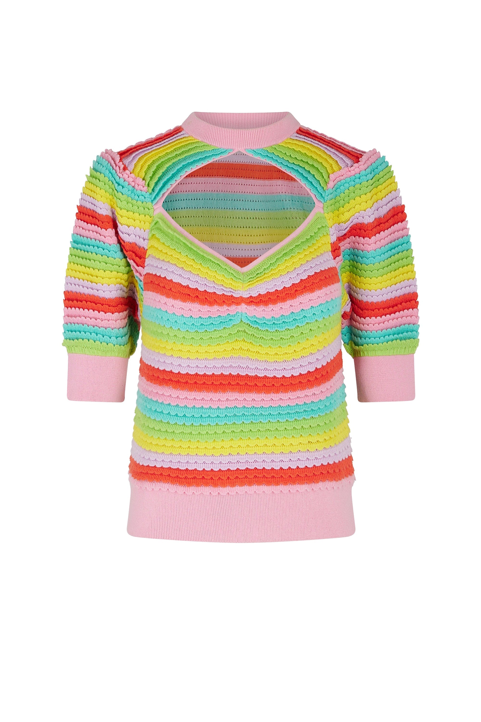 Top à écaille - Multicolore