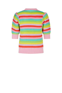 Top à écaille - Multicolore