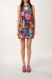 Robe nuisette Jardin - Bleu